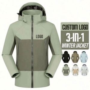 Chaquetas de Invierno Gruesas y Resistentes al Viento, Estilo Moderno, para Hombre, Multifuncionales, para Escalar al Aire Libre, Chaquetas Casuales para Hombre - Product Image 1