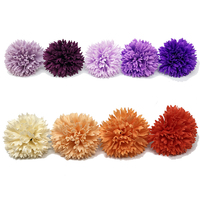50 pièces Offre Spéciale Bouquet artificiel de noël de haute qualité décoration cadeau fleur de savon œillets têtes