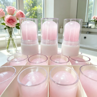 Déodorant Solide Naturel Pur à l'Alun de Potassium Sans Additifs, Pierre Minérale Anti-transpirante pour Soin Quotidien des Aisselles Fraîches