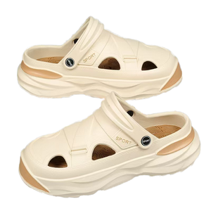 Zapatillas de Verano para Hombre al por Mayor, Cómodas, Antideslizantes, con Plataforma, Tipo Zuecos, Punta Cerrada, Sandalias Deportivas para Conducir, con Función de Masaje - Product Image 3