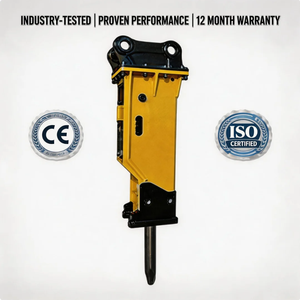Brise-<span class=keywords><strong>roche</strong></span> hydraulique universel avec roulement |   Compatible avec les excavatrices Komatsu, garantie 1 an, livraison rapide - Product Image 4