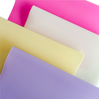 Vente directe usine – Rouleau de PVC lumineux couleur unie, matériau vinyle imperméable, feuille de PVC spéciale lumineuse pour sacs cosmétiques et vêtements