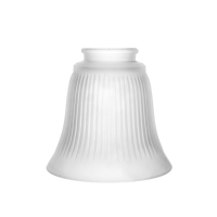 Abat-jour en verre soufflé mat givré de style rustique moderne pour suspension intérieure, idéal pour la salle de bain ou le meuble-lavabo