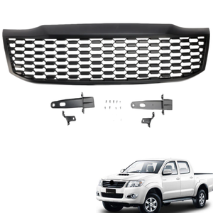 Rejilla Superior Delantera de Repuesto para Automóviles FM, Color Negro, Alto Rendimiento, Fácil Instalación para <span class=keywords><strong>Vigo</strong></span> - Product Image 6