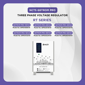 Stabilisateur triphasé 40KVA/32KW AC 380V Régulateur de tension automatique NCTS QSTROM <span class=keywords><strong>PRO</strong></span> 40KVA pour l'industrie - Product Image 2