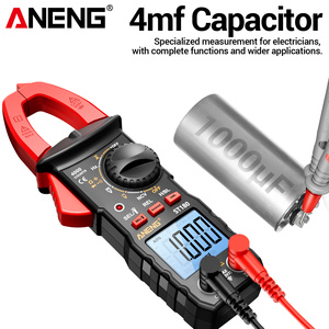 Multímetro Digital de Gancho ANENG ST180 de 4000 Cuentas, Medidor de Corriente CA, Probador de Voltaje, Amperímetro para Automóvil, Hz, Capacitancia, NCV - Product Image 3