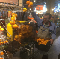 Presse-agrumes automatique pour jus de citron et d'orange, extracteur de jus d'orange