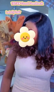 Promotion à 120 $ Letsfly 5x5 Fermeture en dentelle sans colle Perruques lâches Fumi 11A Cheveux vierges bruts 300 grammes Cheveux humains complets 20 pouces Perruques colorées - Product Image 3