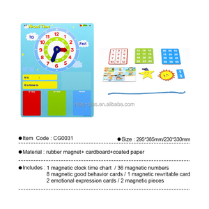Orologio Magnetico Educativo Montessori per Bambini per Imparare le Ore e Appenderlo al Muro - Product Image 2