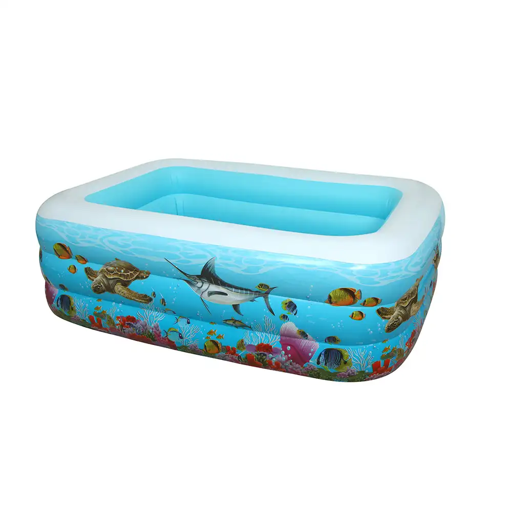 Eco-Friendly Outdoor Inflatable PVC Plastic Children Swimming Pool For Home Use