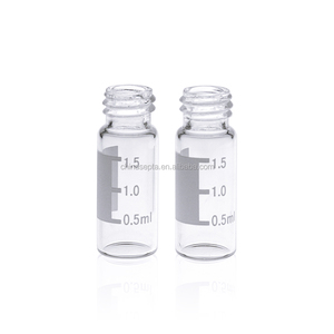 Kit de viales transparentes para HPLC de 2 ml, 9-425, con tapa de rosca abierta y septum de silicona PTFE - Product Image 3