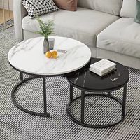 Table Basse Moderne Simple et Luxueuse pour Petits Espaces – Idéale pour Salon, Chambre, Appartement – Table Tendance et Abordable