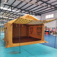 Tente de safari arabe robuste et imperméable, grande capacité, en tissu Oxford, pour le camping dans le désert, tente de luxe pour événements en plein air, type Majlis