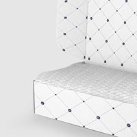 Carpeta de Cartón Corrugado Reciclable Personalizada, Moderna y de Lujo, con Logotipo Personalizado, para Envío de Cosméticos, Cuidado de la Piel, Ropa y Venta al por Menor