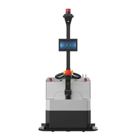Chariot élévateur électrique sans pilote entièrement automatique 1.5T avec manipulation de charge Outils de levage emballés par palettes nouvel état pour remorque