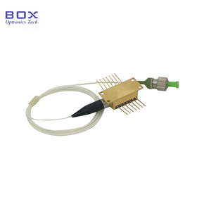 Diodo láser acoplado a fibra FP de 488nm, 520nm, 532nm, 650nm, 785nm, 850nm, 1064nm, con encapsulado mariposa de 14 pines, termistor y TEC integrados - Product Image 2
