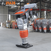 HCD125 5.5HP Compacteur vibrant thermique à essence pour le compactage de sols et le remblaiement de fosses étroites et de routes