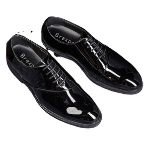Chaussures de luxe en cuir véritable pour hommes, idéales pour les affaires et les mariages, avec fermeture éclair, motif camouflage, antidérapantes, respirantes et légères pour l'automne - Product Image 1