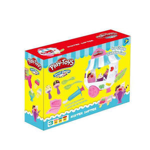 Nuevo <span class=keywords><strong>camión</strong></span> de <span class=keywords><strong>helados</strong></span> de barro de colores, máquina de arcilla de colores, juguetes, fabricante de <span class=keywords><strong>helados</strong></span> de plastilina, juguetes de barro de plastilina DIY - Product Image 2