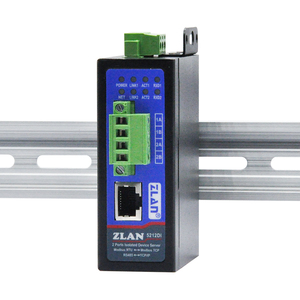 ZLAN 5212DI RS485 ตัวแปลงสัญญาณ RS485 เป็น Ethernet MQTT Gateway แบบแยกสัญญาณ รองรับ RS485 สองช่องสู่ Modbus RTU <span class=keywords><strong>TCP</strong></span> <span class=keywords><strong>Serial</strong></span> Server - Product Image 3