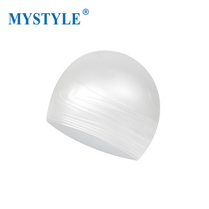 Bonnets <span class=keywords><strong>de</strong></span> <span class=keywords><strong>bain</strong></span> en silicone tendance, design 3D en relief, protection UV, confortables pour la natation prolongée, commandes personnalisées bienvenues - Product Image 4