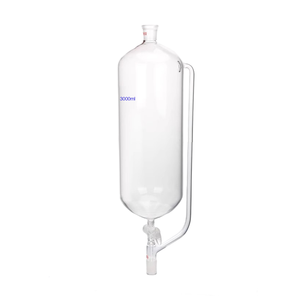 Best Selling Qualidade Laboratório Vidraria 2000ml Vidro Premium Pistão Pressão Constante Equalização Separação Gota Funil - Product Image 6