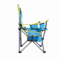 Sedia da Campeggio Pieghevole Portatile Comoda e Resistente con Borsa per il Trasporto, Leggera, per Spiaggia, Picnic, Parco, con Portabicchieri