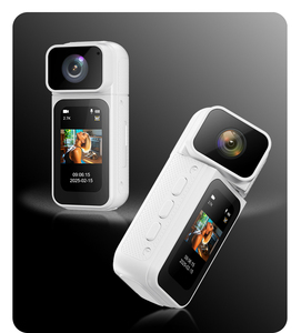 Mini Action Camera S80 con Lente Piatta, 2.7K, Rotazione a 180 Gradi, Body <span class=keywords><strong>Cam</strong></span> Indossabile con WiFi - Product Image 2