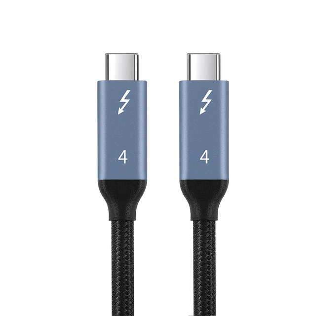 Wodexun High-Speed USB 4 Type-C Cable with Thunderbolt 3 40Gb/s PD3.1 Charge 240W Nylon Zinc Alloy 8K Display for IP15 Mac