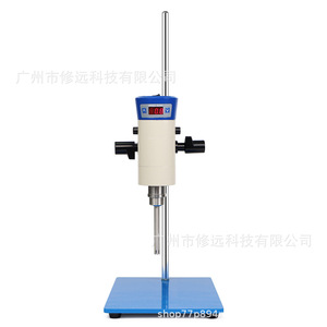 เครื่องผสมแบบโฮโมจีไนเซอร์ความเร็วสูงดิจิตอลรุ่น J200-SH ยี่ห้อซิ่วหยวน สำหรับอุปกรณ์ผสมครีมและอิมัลชั่นเครื่องสำอาง - Product Image 1