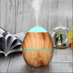 Diffuseur d'arômes créatif pour la maison, mini, effet bois, 300 ml, avec lumière LED et minuterie, pour humidificateur d'ambiance - Product Image 5