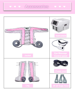 Máquina de Presoterapia Linfática Corporal Completa 2026, Modelo de Escritorio con Enchufe Estadounidense, Impermeable, para Uso en Salones - Product Image 5