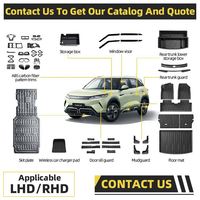 Accessoire intérieur pour BYD Yuan up EV Atto 2 Accessoires LHD RHD ABS Carbon Fiber Pattern Decorative Trims Interior Auto Parts