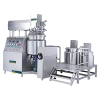 Petite machine de fabrication cosmétique, homogénéisateur émulsifiant mélangeur pour aliments et plastiques, en acier inoxydable SUS304, moteur, capacité 500L, haut niveau de sécurité