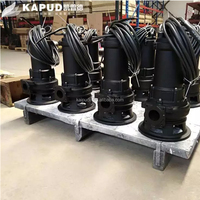 Pompe à eaux usées submersible à lame articulée en fonte MPE300-2M avec fonction de découpe 1000L/heure 380V - Garantie 1 an