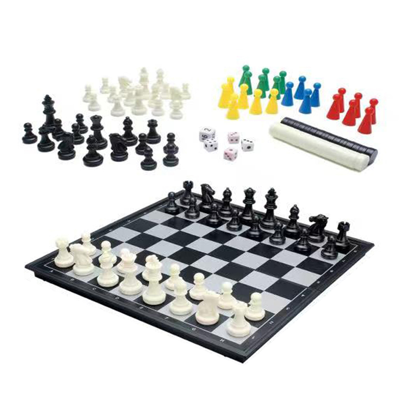 Juego De Ajedrez Magnético Portátil – Tablero Con 20 Piedras Magnéticas, Estrategia Educativa Para Viajar Y Camping