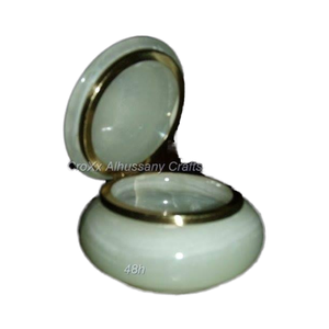 Caja de polvo de ónix blanco a precio barato - Product Image 1