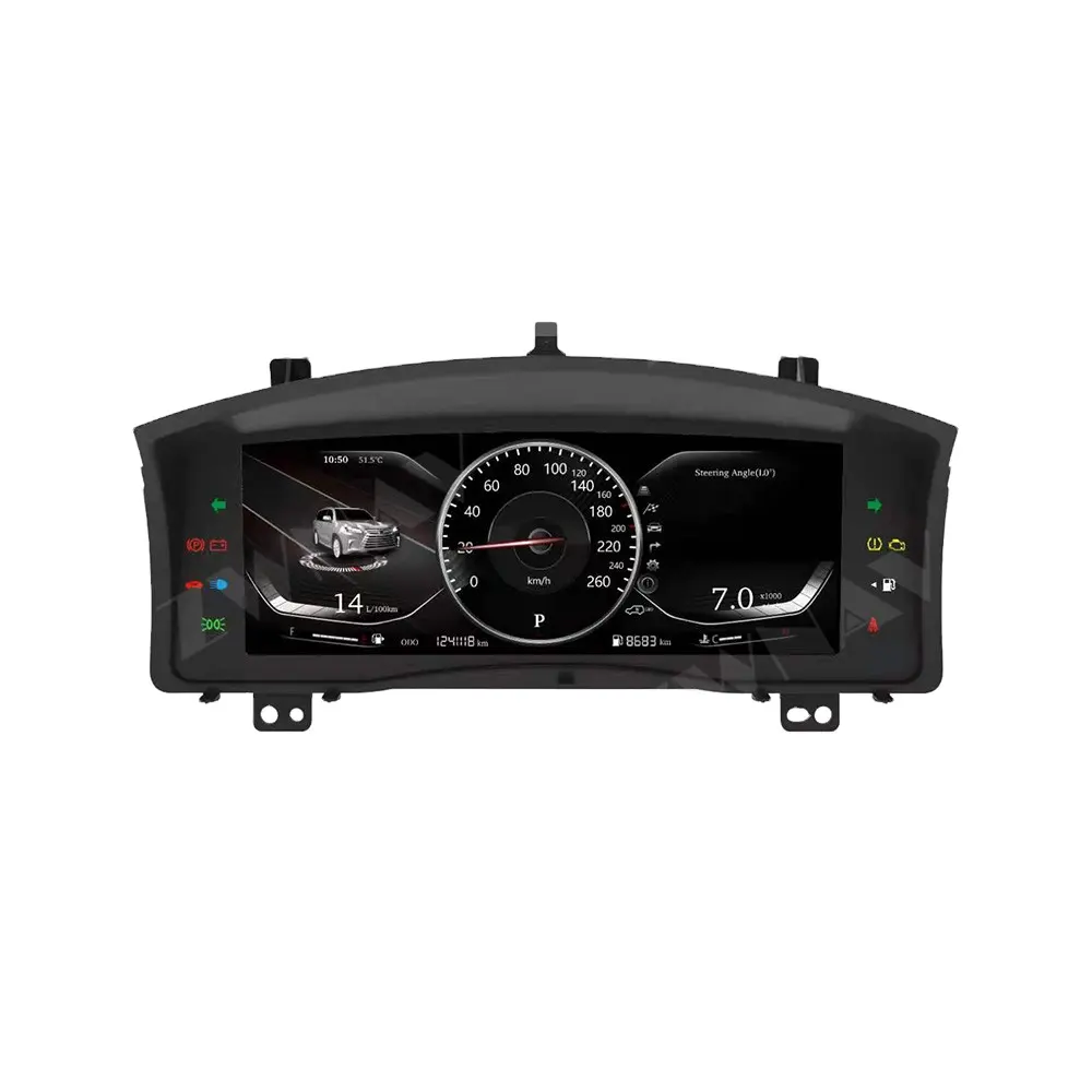 ZWNAV Auto 12,3 LCD приборная панель с измерителем экрана операционной системы для Lexus LX 570 LX470 LX460 LX570 J200 2007 - 2015