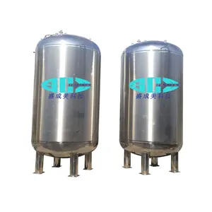 Tanque de acero inoxidable de 200 galones Tanque de agua de almacenamiento personalizado Boca/Presión/Tanque de almacenamiento de alcohol de productos químicos de tipo superior abierto