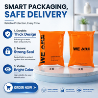 Sacs d'expédition personnalisés biodégradables, durables, imperméables, en polyéthylène, avec logo sur mesure pour petites entreprises