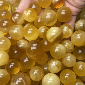 Bijoux en ambre naturel de la baltique, cercle jaune de grand diamètre de 18-26mm - Product Image 2
