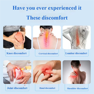 열 패치 허리 통증 완화 패치 관절 통증 완화 패치 허리 목 및 허리 근육통 완화용 - Product Image 4