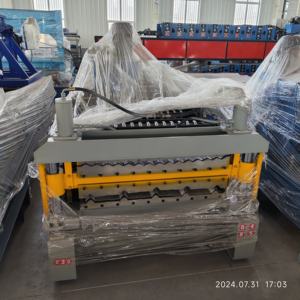 Máquina para Fabricar Láminas de Techo de Hierro Arqueadas de Triple Capa, 1000 mm, 836 mm, 300 h, Máquina para Fabricar Tejas y Láminas para Techos - Product Image 6