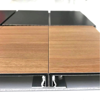 Panel compuesto de aluminio corrugado ignífugo de grano de madera de 4mm/ACP/ACM/ACCP