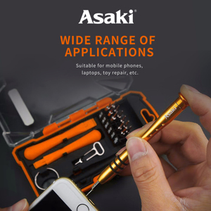 Kit di Riparazione per Telefoni Cellulari Asaki <span class=keywords><strong>Tools</strong></span> 17 Pezzi in Metallo con Custodia Rigida - Product Image 4