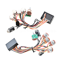 Pièces de guitare bricolage Circuit de préampli Active Bass Pickup avec circuit à 2 bandes pour micros passifs