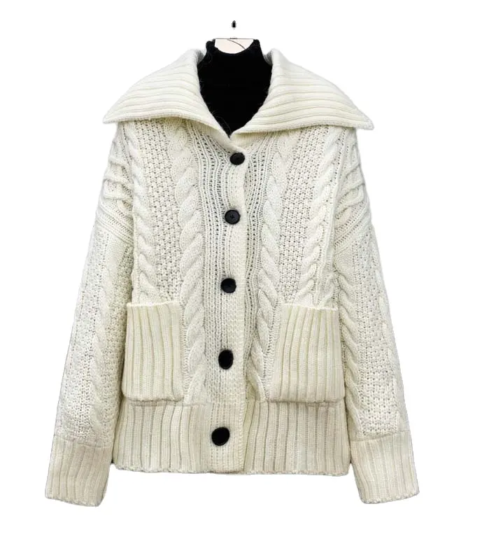 Лидер продаж 2022, зимняя одежда спереди и сзади, женский свитер из меха енота для женщин