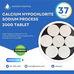 Trung Quốc chất lượng cao hồ bơi hóa chất canxi Hypochlorite 65% 70% 200 gam Clo máy tính bảng - Product Image 3