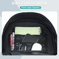 Sac à dos multisports tendance pour football et basketball, compartiment zippé pour ballon, design respirant, polyester résistant à l'eau, 20-37L