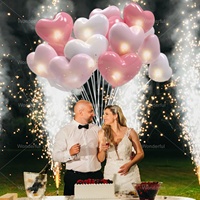 Vente chaude 50PK lumière de ballon blanc multicolore pour les décorations de mariage de Noël Led Party Bobo Balloon Set